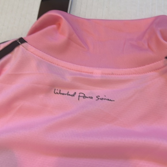 adidas Inter Miami Authentic Home Pink Soccer Jersey Messi MLS. New with tags - Picture 7 of 7